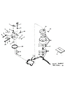 Carburetor parts for Craftsman Farming 580323011 from AppliancePartsPros.com