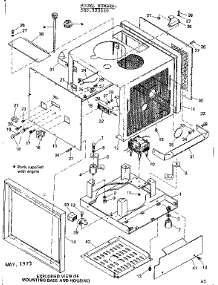 Mounting Base & Housing parts for Craftsman Farming 580323020 from AppliancePartsPros.com
