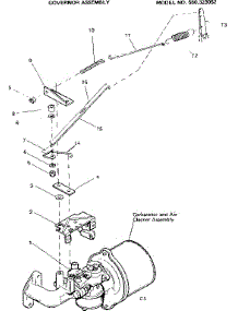 Governor Assembly parts for Craftsman Farming 580323052 from AppliancePartsPros.com