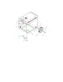Wheel Kit parts for Craftsman Generator 580323602 from AppliancePartsPros.com