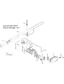Muffler And Handle parts for Craftsman Farming 580324061 from AppliancePartsPros.com