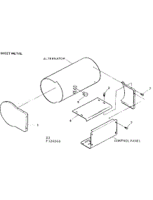 Sheet Metal parts for Craftsman Farming 580324070 from AppliancePartsPros.com