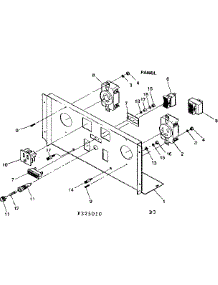 Panel parts for Craftsman Farming 580325010 from AppliancePartsPros.com