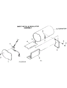 Sheet Metal & Regulator Assembly parts for Craftsman Farming 580325010 from AppliancePartsPros.com