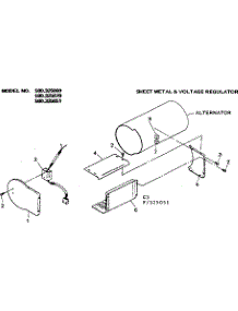 Sheet Metal & Regulator Assembly parts for Craftsman Farming 580325070 from AppliancePartsPros.com