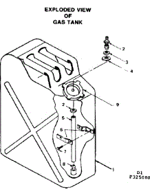 Gas Tank parts for Craftsman Farming 580325080 from AppliancePartsPros.com