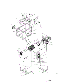 Main Unit parts for Craftsman Generator 580325601 from AppliancePartsPros.com