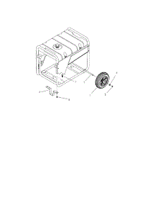 Wheel Kit parts for Craftsman Generator 580325610 from AppliancePartsPros.com