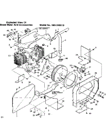 Exploded View Of Sheet Metal & Accessories parts for Craftsman Farming 580326010 from AppliancePartsPros.com