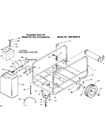 Wheel Kit And Accessories parts for Craftsman Farming 580326010 from AppliancePartsPros.com