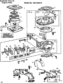 Engine Parts parts for Craftsman Farming 580326010 from AppliancePartsPros.com