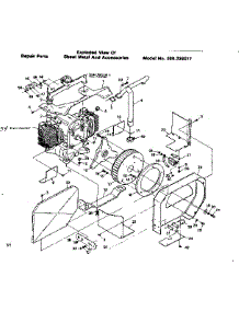 Sheet Metal And Accessories parts for Craftsman Generator 580326011 from AppliancePartsPros.com