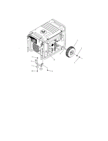 Wheel Kit parts for Craftsman Generator 580326301 from AppliancePartsPros.com