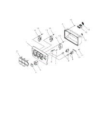 Control Panel parts for Craftsman Generator 580326311 from AppliancePartsPros.com
