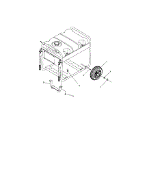 Wheel Kit parts for Craftsman Generator 580326311 from AppliancePartsPros.com