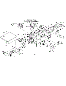 Control Panel parts for Craftsman Generator 580326510 from AppliancePartsPros.com