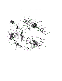 Crankcase Assembly parts for Craftsman Generator 580326740 from AppliancePartsPros.com