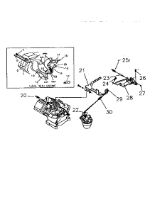 Governor Lever Assembly parts for Craftsman Generator 580326740 from AppliancePartsPros.com
