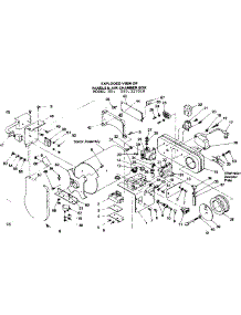 Exploded View Of Panels & Air Chamber Box parts for Craftsman Generator 580327010 from AppliancePartsPros.com