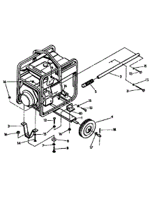 Wheel Assembly parts for Craftsman Generator 580327073 from AppliancePartsPros.com