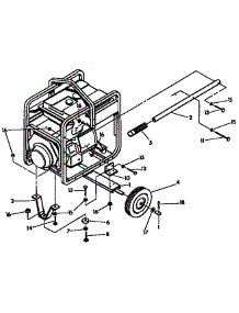 Wheel Assembly parts for Craftsman Generator 580327074 from AppliancePartsPros.com