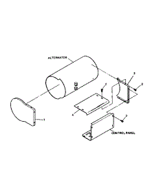 Sheet Metal parts for Craftsman Generator 580327121 from AppliancePartsPros.com