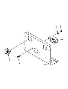 Control Panel parts for Craftsman Generator 580327131 from AppliancePartsPros.com