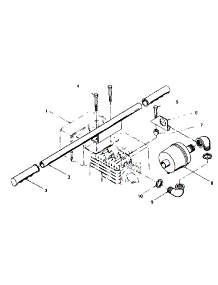 Handle And Muffler (Model 580.327111 Only) parts for Craftsman Generator 580327131 from AppliancePartsPros.com