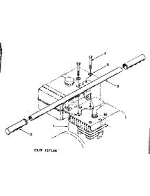 Handle parts for Craftsman Generator 580327140-1987 from AppliancePartsPros.com