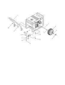 Wheel Kit parts for Craftsman Generator 580327160 from AppliancePartsPros.com