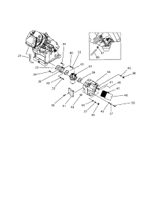 Ehf00935 Carburetor / Air Cleaner / Oil Switch parts for Craftsman Generator 580327182 from AppliancePartsPros.com