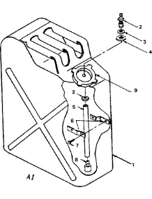 Auiliary Fuel Tank parts for Craftsman Farming 580327210 from AppliancePartsPros.com