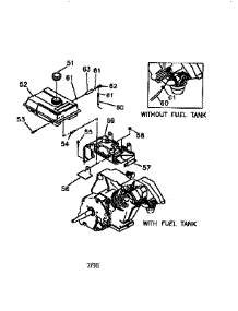 Gas Tank parts for Craftsman Generator 580327250 from AppliancePartsPros.com
