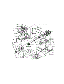 Cradle And Stator Assembly parts for Craftsman Generator 580327282 from AppliancePartsPros.com