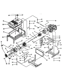 Cradle And Stator Assembly parts for Craftsman Generator 580327290 from AppliancePartsPros.com