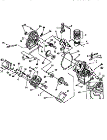 Crankcase Assembly parts for Craftsman Generator 580327291 from AppliancePartsPros.com