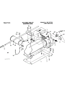 Mounting Base 327321 parts for Craftsman Farming 580327311 from AppliancePartsPros.com
