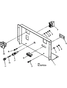 Control Panel parts for Craftsman Farming 580327320 from AppliancePartsPros.com