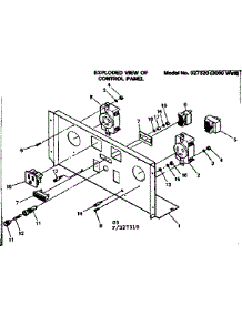 Control Panel parts for Craftsman Farming 580327330 from AppliancePartsPros.com
