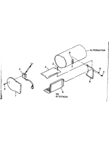 Sheet Metal & Voltage Regulator parts for Craftsman Farming 580327410 from AppliancePartsPros.com