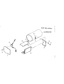 Sheet Metal & Voltage Regulator parts for Craftsman Farming 580327411 from AppliancePartsPros.com