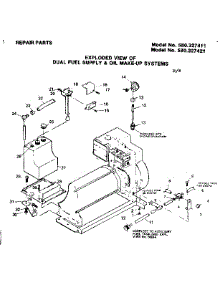 Dual Fuel Supply & Oil Make-Up Systems parts for Craftsman Farming 580327421 from AppliancePartsPros.com