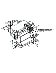 Commercial Portable Alternator / Engine And Base parts for Craftsman Generator 580327510 from AppliancePartsPros.com