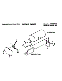 Commercial Portable Alternator / Sheet Metal parts for Craftsman Generator 580327510 from AppliancePartsPros.com