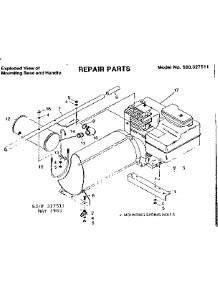 Commercial Portable Alternator parts for Craftsman Generator 580327511 from AppliancePartsPros.com