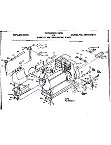 Commercial Portable Alternators / Handle And Mounting Base parts for Craftsman Generator 580327620 from AppliancePartsPros.com