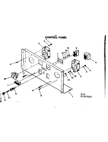 Commercial Portable Alternators / Control Panel parts for Craftsman Generator 580327621 from AppliancePartsPros.com