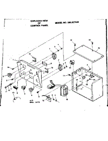 Control Panel parts for Craftsman Farming 580327630 from AppliancePartsPros.com
