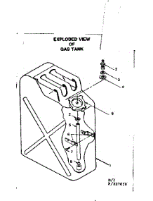 Gas Tank parts for Craftsman Farming 580327630 from AppliancePartsPros.com