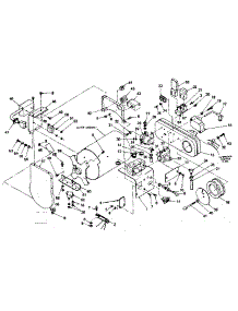 Control Panel And Intake Chamber parts for Craftsman Generator 580327810 from AppliancePartsPros.com